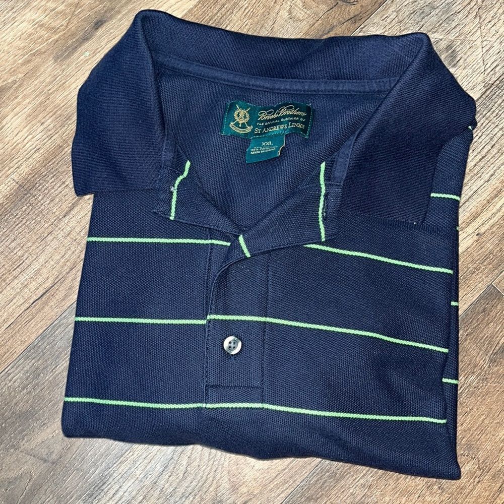 Brooks brothers short sleeve polo shirt size XXL